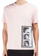 Raf Simons Pink Cotton T-Shirt