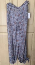 Paisley Print Cotton Pants