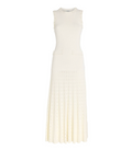 Sandro Sleeveless Embellished Knitted Midi Dress