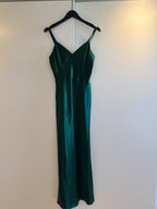Ralph Lauren Green Maxi Slip Dress