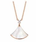 Diva's Dream Mother Of Pearl/Rose Gold Necklace