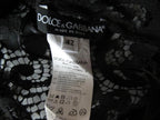 Dolce & Gabbana Black Lace Sheer Top