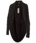 Dolce & Gabbana Heavy Knit Shimmery Wool Cardigan