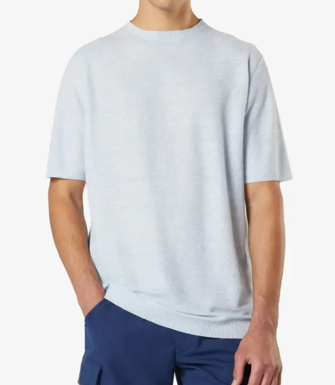 Sease Linen-Cotton Blend Knit T-Shirt