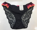 Aubade Black Swan Lace Italian Brief