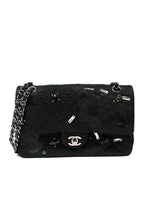 Chanel Black Metier D'Arts Embellished Medium Flap Bag