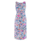 Erdem Floral Print Cut Out Midi Dress