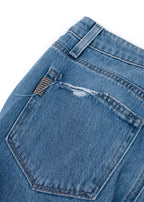 Paige Noella Mid-rise Destructed Jeans