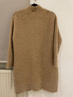 Claudie Pierlot Beige Knit Tie Front Cardign