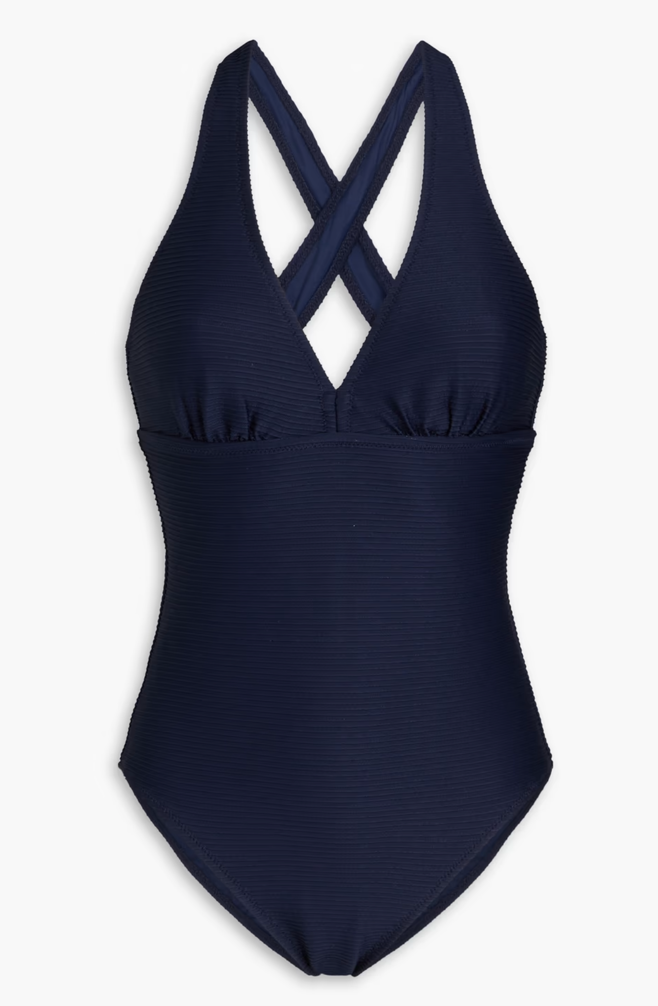 Heidi Klein Ribbed Underwired Swimsuit