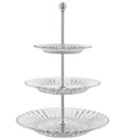 Baccarat Mille Nuits Three Level Crystal Pastry Stand