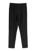 Chloe Black Crepe Trousers with Hook and Eye Closure