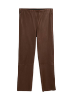 By Malene Birger Brown Leather Elenasoo Leggings