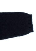 'S Max Mara Navy Turtleneck Cashmere Sweater