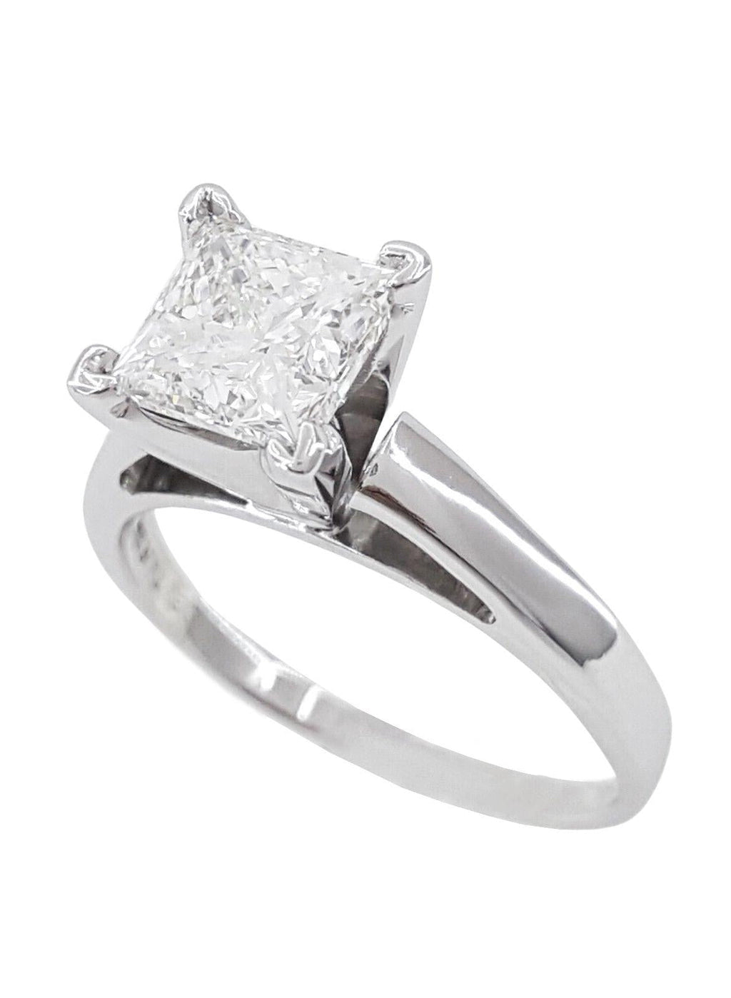 Verde 2ct IGI Certified Lab-grown Solitaire Princess Cut Diamond Ring