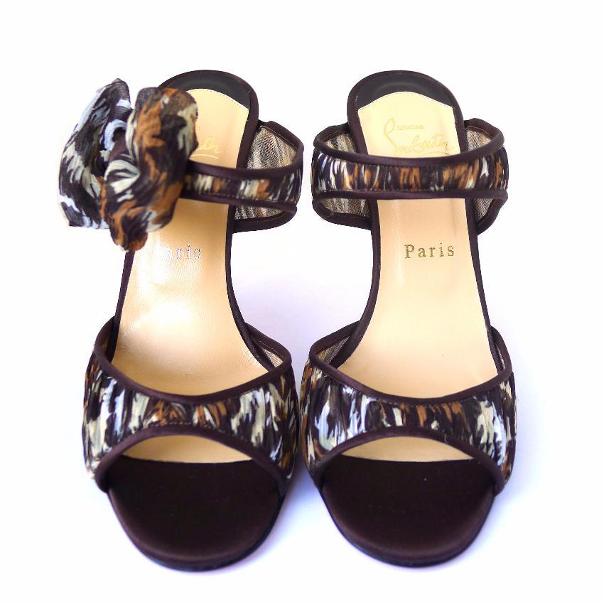 Christian Louboutin Miss Chief Safari Sandals