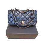 Chanel Black Quilted leather with Chunky Chain