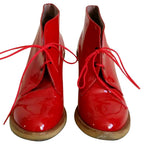 Robert Clergerie Patent Leather Ankle Boots