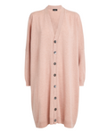 Eskandar Cashmere Wide Longline Cardigan