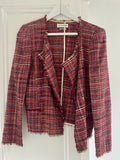 Isabel Marant Etoile Red Tweed Jacket