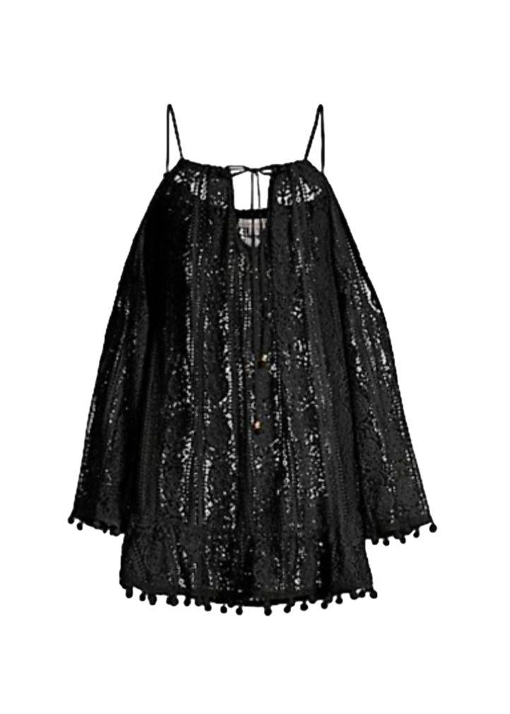 Cara Lace Coverup Mini Dress