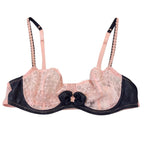 Aubade Ballet Pink Leavers Lace Underwired Bra