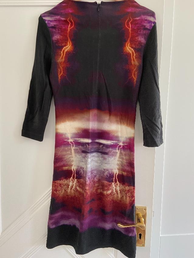 McQ by Alexander McQueen Storm Print Shift Dress