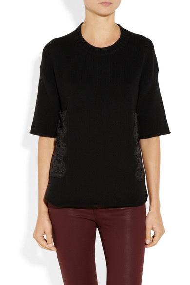 By Malene Birger black wool 'Biby' sweater