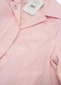 Saks Potts Pink Monogram Milan Coat