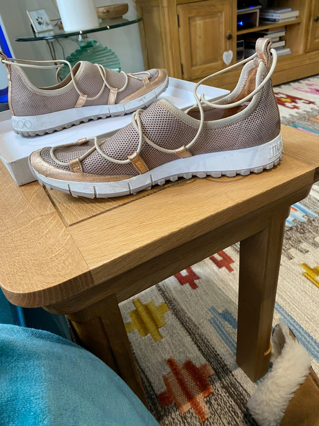 Mesh Tea Rose Andrea Sneakers