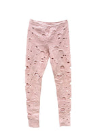 Chanel 2014 Baby Pink Wool Blend Leggings
