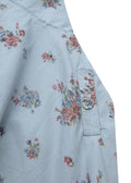 Bonpoint Kids Blue Floral Print Dress 8yrs