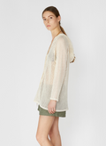 Albus Lumen Creme Aziza Crochet Top