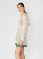 Albus Lumen Creme Aziza Crochet Top
