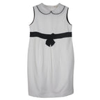 Monnalisa Chic Girl's White Embellished Dress