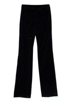 Paco Rabanne Black Velvet Straight Leg Trousers