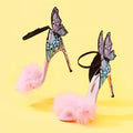 Sophia Webster Butterfly Detail Heeled Sandals