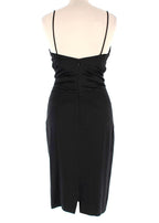 Chanel Black Silk Cocktail Dress