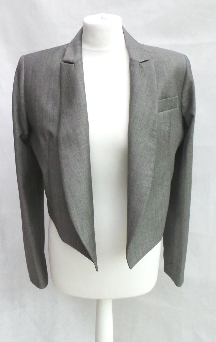 Twenty8Twelve grey cropped blazer