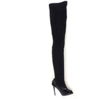 STELLA MCCARTNEY Runway Thigh High Black Boots