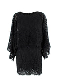 Dolce & Gabbana Black Lace Mini Dress