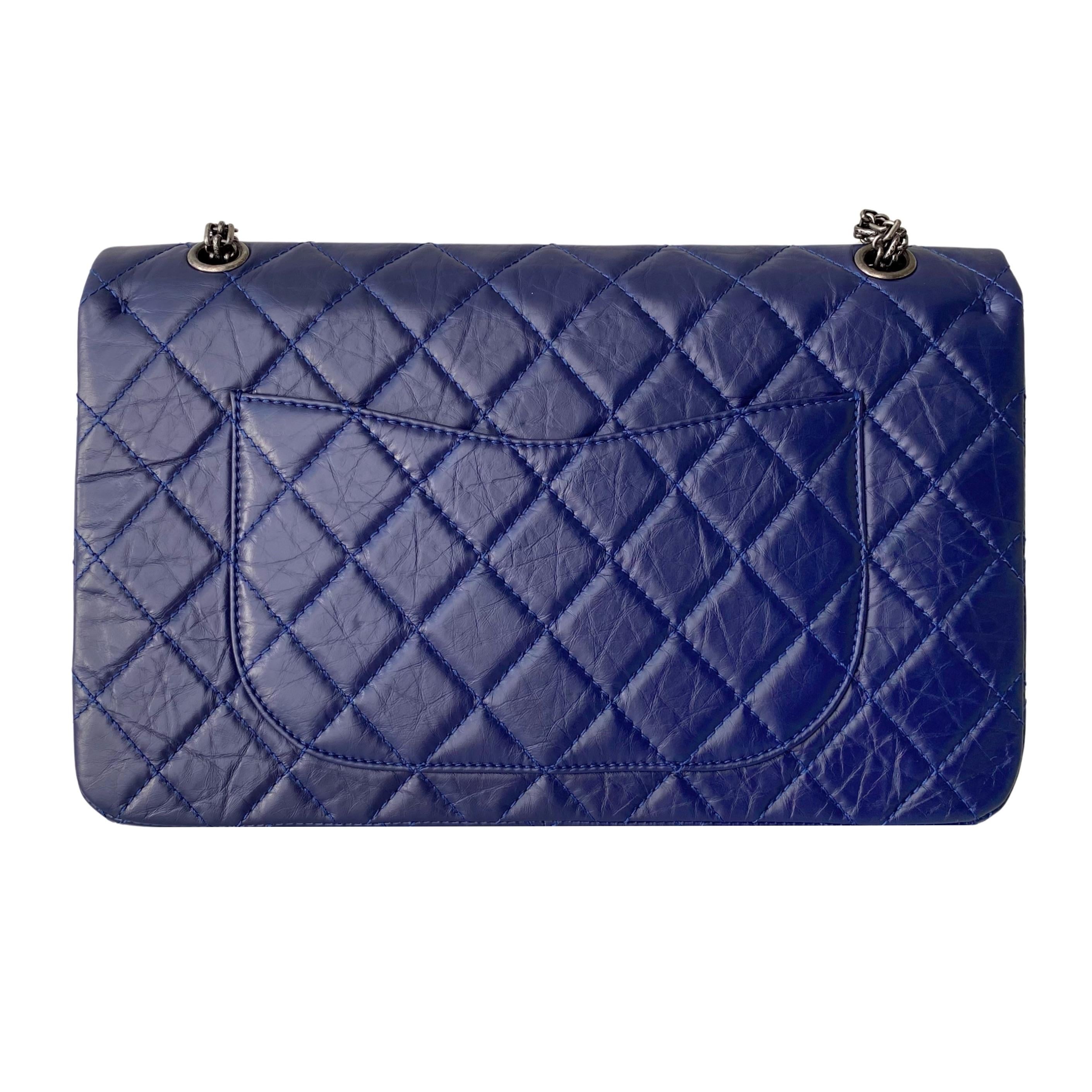 Blue Reissue 2.55 227 Flap Bag