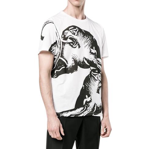 Valentino Black & White Printed T-Shirt