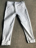 Citizens of Humanity Dani White Cropped Straight Leg Jeans