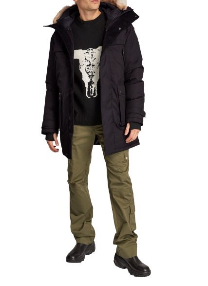 Coyote Fur-Trimmed Yatesy Parka