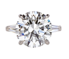 Verde 5ct IGI Lab-grown Round Cut VS2 Diamond Ring