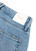 Paige Light Wash Noella Mid-rise Destructed Jeans