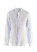 Luca Faloni Blue Fine Stripe Shirt