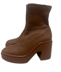 Robert Clergerie Tan Nina Boots