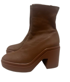 Robert Clergerie Tan Nina Boots